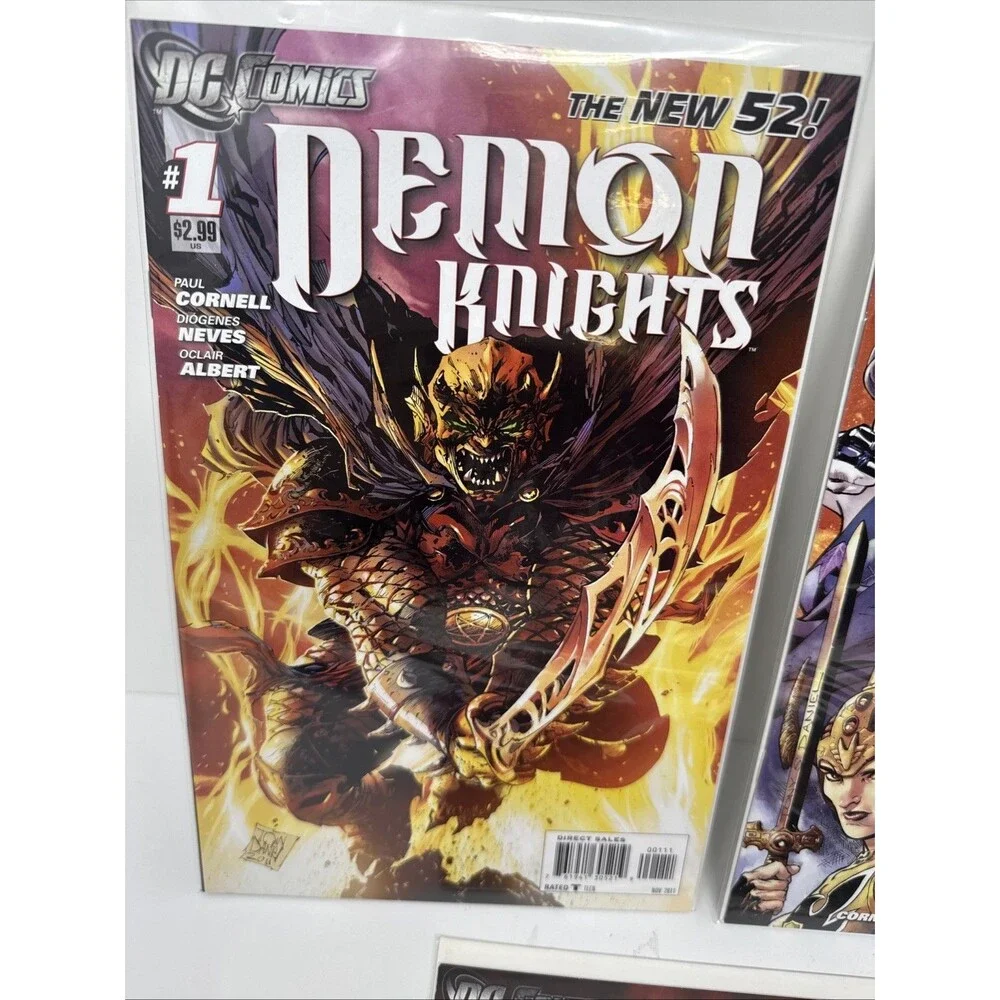 DEMON KNIGHTS The New 52! DC Comics Lot #1-5 1 2 3 4 5 Comic Books
